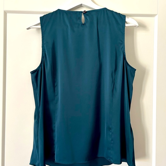 Mexx Teal Blue Ruffled Blouse - Picture 3 of 4